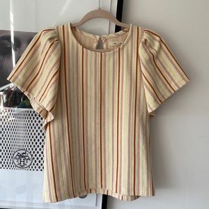 Madewell top. Size M. Stripes